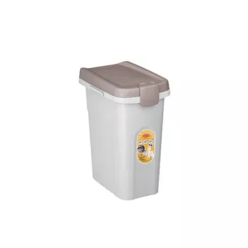 STEFANPLAST Pet Food Storage Container 15 L White/Light Gray