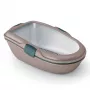 STEFANPLAST Cat Toilet Furba Chic Maxi 69.5x47x26 cm Light Grey/Green