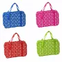 GIOSTYLE Thermal Lunch Bag Stars 12 Assorted Red Green Blue Pink