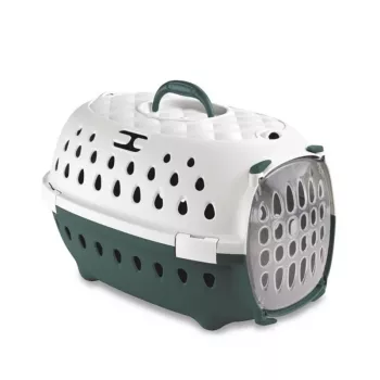 STEFANPLAST Travel Chic Pet Carrier 50x34.5x32 cm White/Green