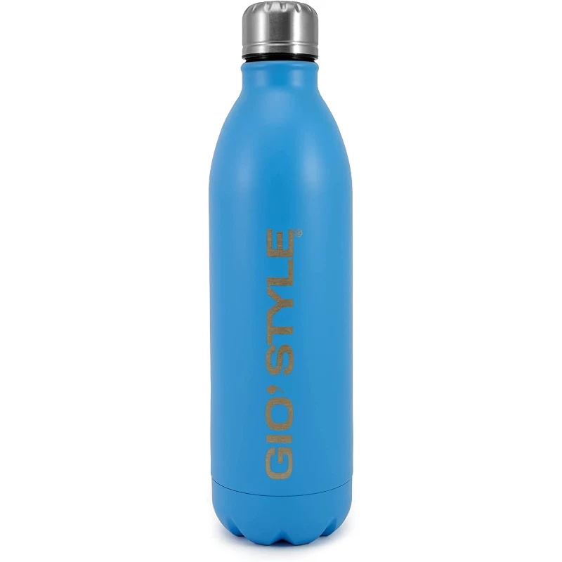GIOSTYLE Thermos Energy 1L Vacuum Insulated Bottle Red/Light Blue/Yellow/Green