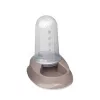 STEFANPLAST Chic 2L Automatic Pet Feeder and Waterer, Light Grey, 32 x 21 x 29 cm