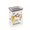 STEFANPLAST Rectangular Hermetic Pet Food Storage Container 2.2L White/Light Gray
