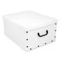 ORDINETT Cardboard Box 49x39x25cm Big Box Solid Colour Assorted White/Black/Navy/Light Grey