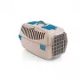 STEFANPLAST Gulliver 3 Pet Carrier with Metal Door 61x40x38 cm White Travertine