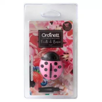 ORDINETT Flavoured Shopping Trolley Coin Holder Ladybug Assorted
