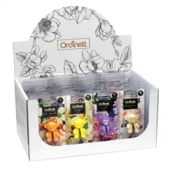 ORDINETT Flavoured Shopping Wheel Coin Holder Monkey Assorted