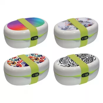 GIOSTYLE Lunch Box X-Food Joy 1.3L Assorted