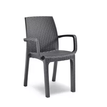 BICA Garden Chair Verona Armchair Black