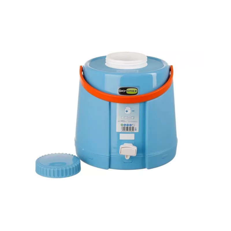 Giostyle Thermos 5.6L Fiesta 5 Blue-Orange Insulated Beverage Dispenser