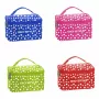 GIOSTYLE Thermal Lunch Bag Stars, Assorted Colours (Red, Green, Blue, Pink)