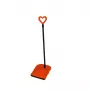 GIOSTYLE Rubber Hair Scoop Love Dustpan and Brush Set, 24.5x27x85 cm, Assorted Colours