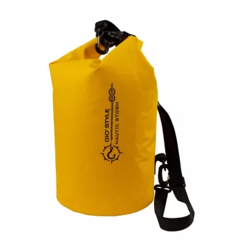 GIOSTYLE Waterproof Thermal Dry Bag Nautic Storm M 10L, Ø20x45cm, Yellow