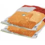 ORDINETT Vacuum Bags 2 Pack, Ordispace 55x85 cm, Transparent, PA+PE, Double-Seal Zipper, Reusable, Space Saving up to 75%