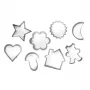 GUARDINI Gingerbread and Cookie Cutter Set 8 pcs. Assorted