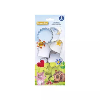 GUARDINI Gingerbread and Cookie Cutter Set 8 pcs. Assorted