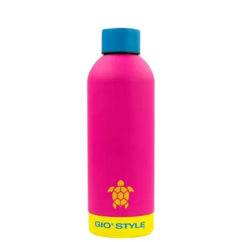 GIOSTYLE Bottle Fluo 0.5L Assorted Pink/Yellow/Green/Blue