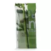 MARTINI SPA Luffa and Bamboo Strip Bamboo - Natural Exfoliating Bath Strip with Dual-Sided Texture