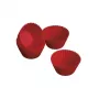 GUARDINI Silicone Cupcake Forms 6 pcs Juliette Ø 6.5 x 3 cm Red