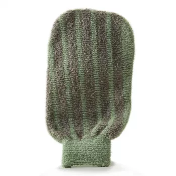 MARTINI SPA Bamboo Exfoliating Glove for Relaxation and Scrubbing