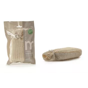 MARTINI SPA Sisal and Cotton Massage Sponge Natural