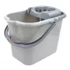 SAUBER Oval Bucket 15L with Push Button Wringer