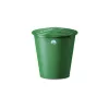 STEFANPLAST Water Barrel 210L with Lid and Tap Ø76.5x84cm Green