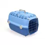 STEFANPLAST Transport Cage Horizon 1 with Metal Door 48x32x30 cm Light Blue/Blue