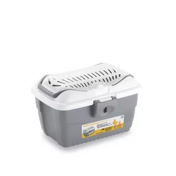 STEFANPLAST Transport Cage Mini Gulliver 40x30x24cm White/Grey