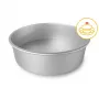 GUARDINI Professional Springform Cake Tin with Removable Bottom, 26 x 7.5 cm, Non-Stick, Black