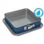 GUARDINI XBake Square Cake Tin 24x24x7 cm Non-Stick Carbon Steel Anthracite Grey