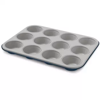 GUARDINI XBake 12-Cup Cupcake Tin 27 x 35 x 3 cm Anthracite Non-Stick
