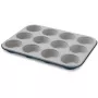 GUARDINI XBake 12-Cup Cupcake Tin 27 x 35 x 3 cm Anthracite Non-Stick