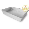 GUARDINI Professional Rectangular Baking Dish with Removable Bottom 18x28x5 cm, Carbon Steel, Non-stick, Anthracite Grey