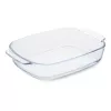 GUARDINI Glass Baking Dish Rectangular Borosilicate Glass 38x25.5x7 cm / 3.8 L