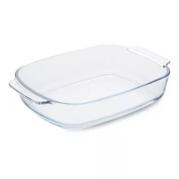 GUARDINI Glass Baking Dish Rectangular Borosilicate Glass 38x25.5x7 cm / 3.8 L