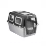 STEFANPLAST Gulliver 6 Plus Transport Cage for Large Dogs 92x64x66 cm Dark Grey/Light Grey