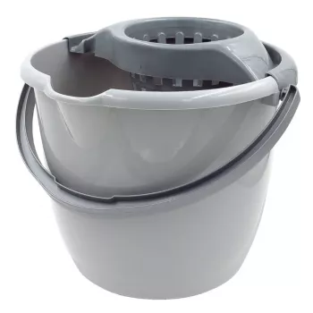 SAUBER Round Bucket 12L with Push Button