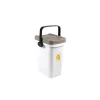 STEFANPLAST Pet Food Storage Container 7L White/Light Gray