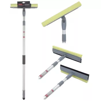 SAUBER Window Brush with Telescopic Handle Expert