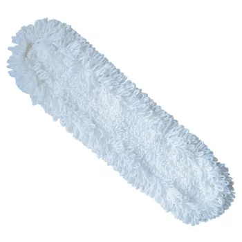 SAUBER Replacement Mop for TTS Go-Pro Floor Brush 60cm, Microfibre, Blue/White