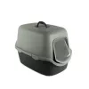 STEFANPLAST Cathy Hooded Cat Litter Box 56x40x40 cm Grey/Green