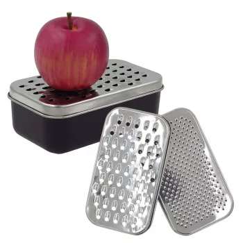 ASI COLLECTION 3-Piece Stainless Steel Hand Grater Set