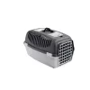STEFANPLAST Transport Cage Gulliver 2 with Plastic Door 55x36x35cm Dark Gray/Light Gray