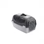 STEFANPLAST Transport Cage Gulliver 2 with Plastic Door 55x36x35cm Dark Gray/Light Gray