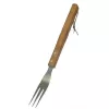 ASI COLLECTION Barbecue Fork 45 cm Stainless Steel with Wooden Handle