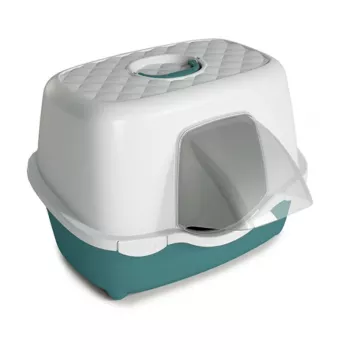STEFANPLAST Cat Toilet Tres Chic Outdoor 56x54.5x39cm White/Green