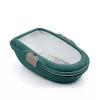 STEFANPLAST Cat Toilet Furba Chic 59x39x22 cm Green/Light Gray