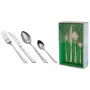 ASI COLLECTION Bistro 24-Piece Cutlery Set, 18/10 Stainless Steel, Mirror Finish, 6 Place Settings, Dishwasher Safe