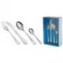 ASI COLLECTION Casa 24-Piece Cutlery Set, 18/10 Stainless Steel, Mirror Polish, 6 Place Settings